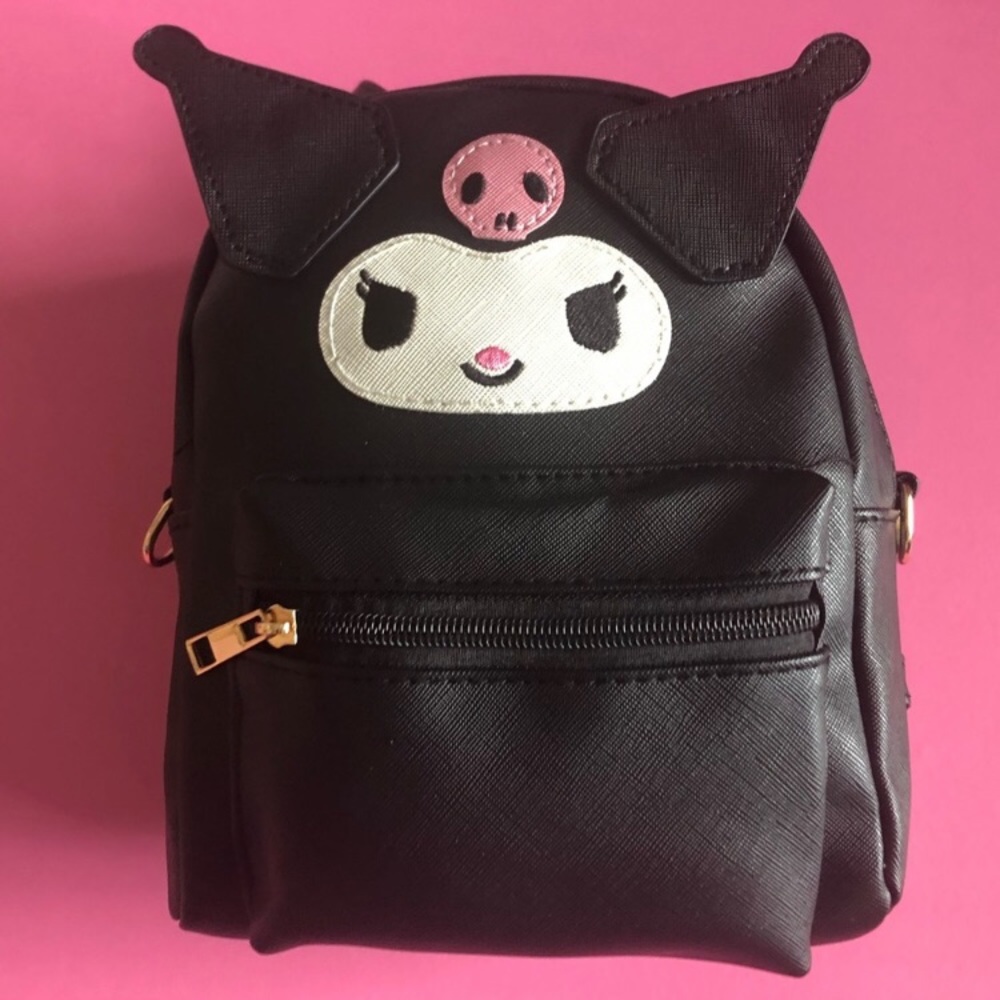 Kuromi Kawaii Mini Backpack/Purse NWOT